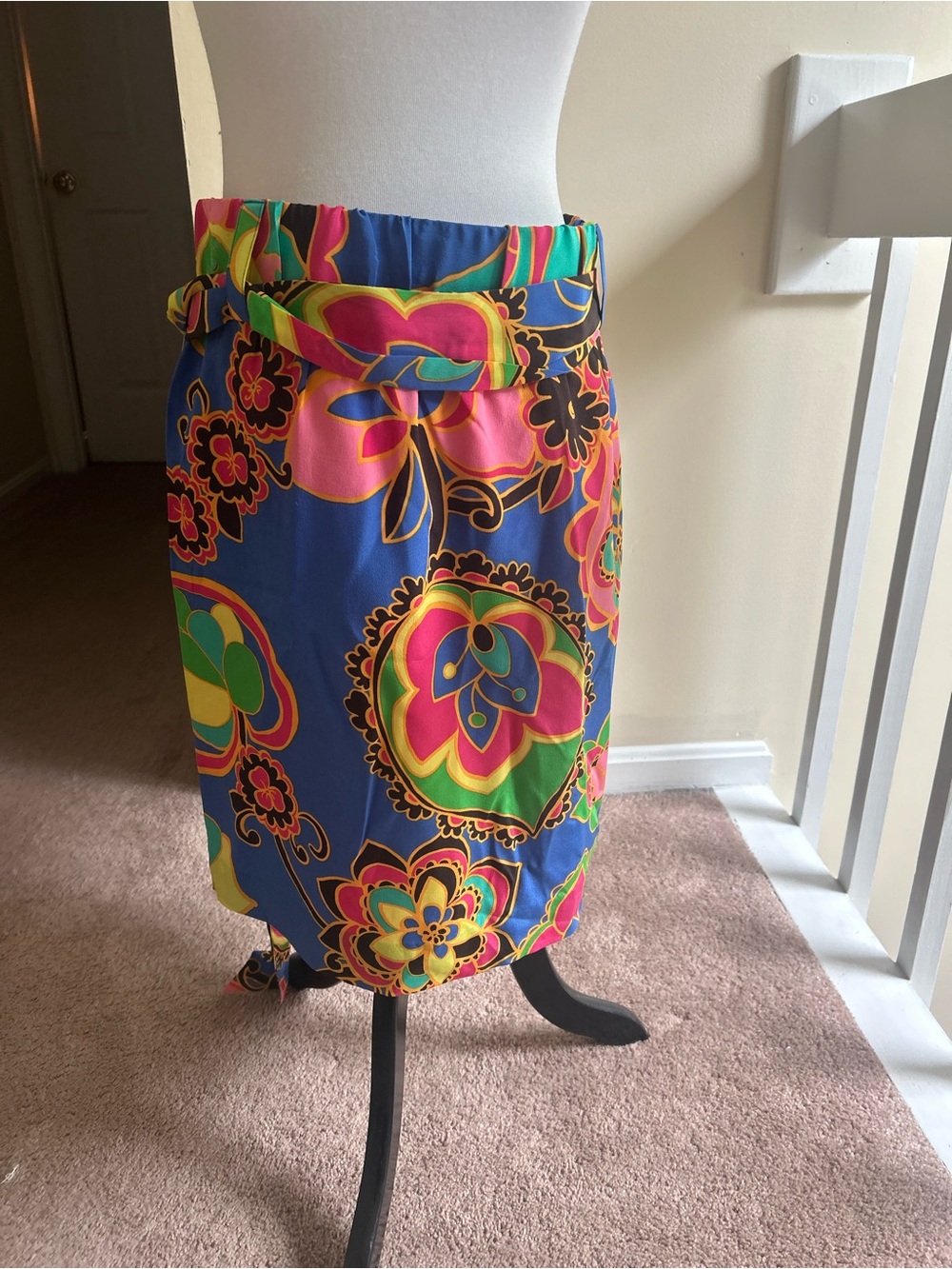 Lilly Pulitzer Bright Multicolor Floral-Anamaria Skirt